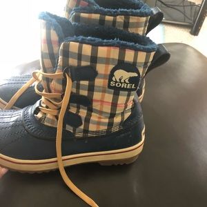 Sorel boots. Worn.